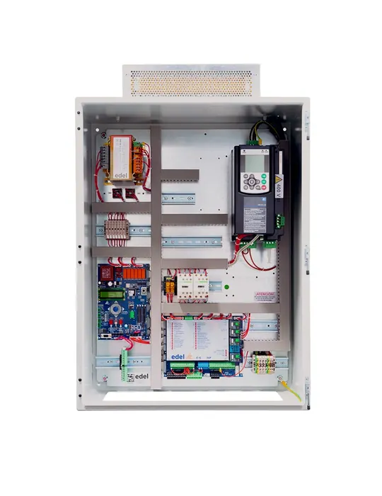 ARMOIRE EDEL K2 ALM RED. "F2" 380 V. 19 A. 7,5 KW.
