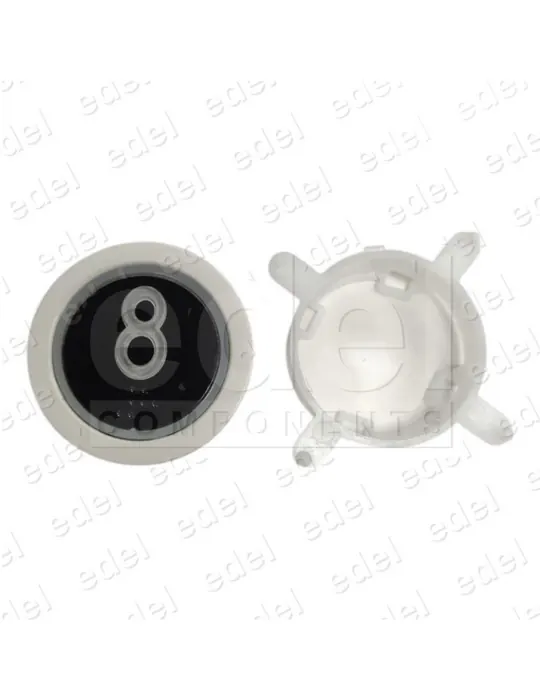 BOUTON EDEL REGLETA WHITE LUM. BLEU 8