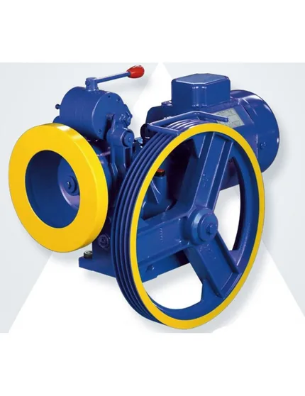 KIT TREUIL GEM 2 VITESSES HW134 4 KW RAPPORT 1:65 POULIE 550 X 4 X 10 — 0,66 m/s — 480 KG