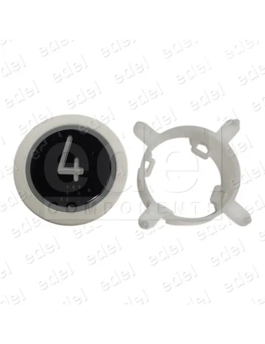 BOUTON EDEL REGLETA WHITE LUM. BLEU 4